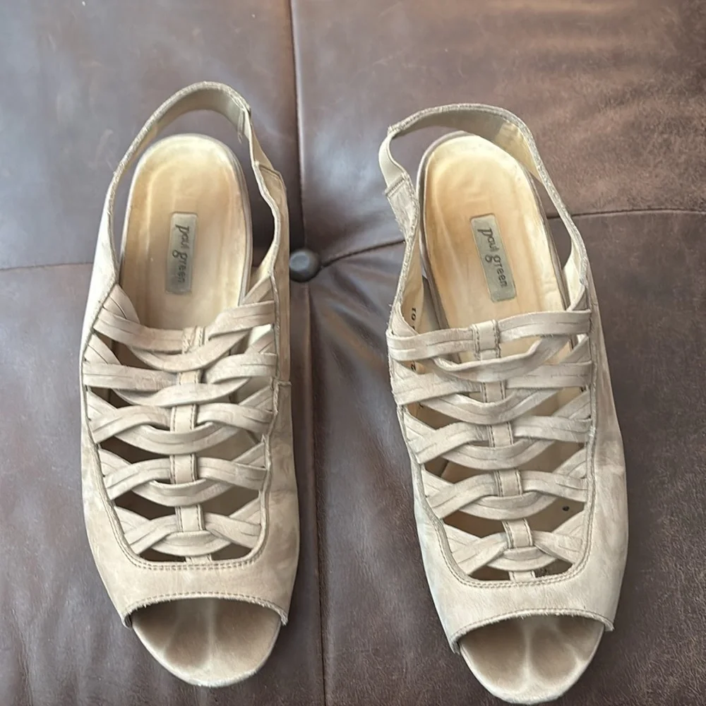 Paul Green slingback sandals - Picture 2 of 5